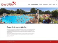 Afbeelding van website zwembad Groene Wellen