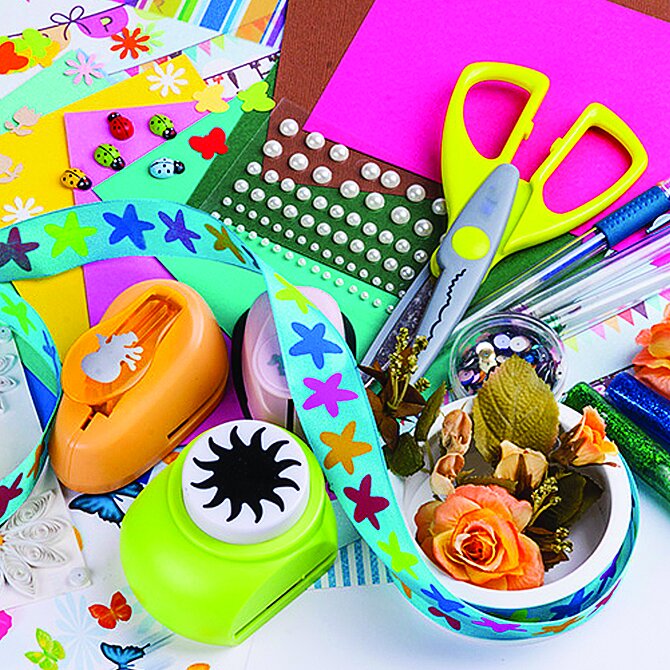 Foto van knustelmaterialen