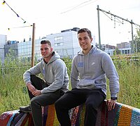 Foto van medewerkers Boilrs Hub