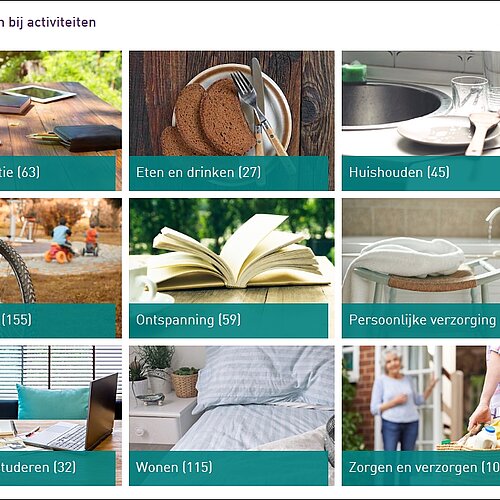 Foto van soorten hulpvragen waarvoor je bij vilans terecht kunt