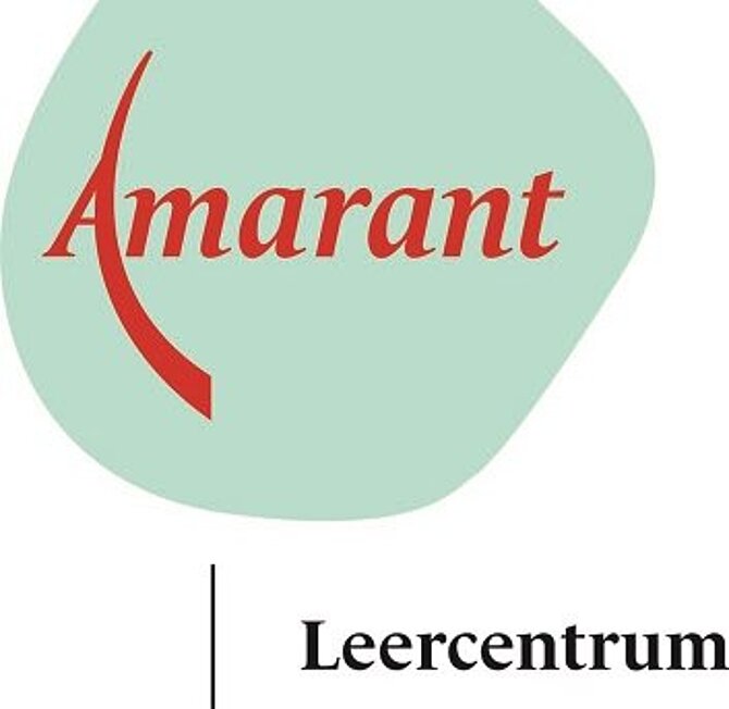Afbeelding met tekst Leercentrum Amarant