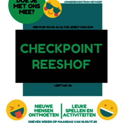 Flyer van Checkpoint Reeshof