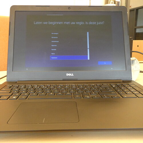 Foto van een laptop