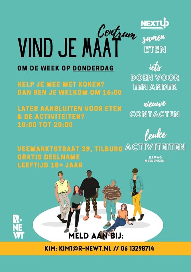 Flyer van Vind je maat