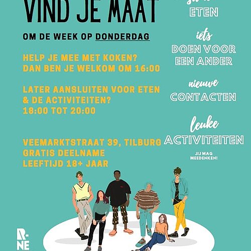 Flyer van Vind je maat