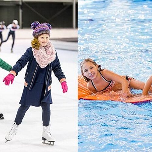 Zwemmen of schaatsen Sportbedrijf Tilburg